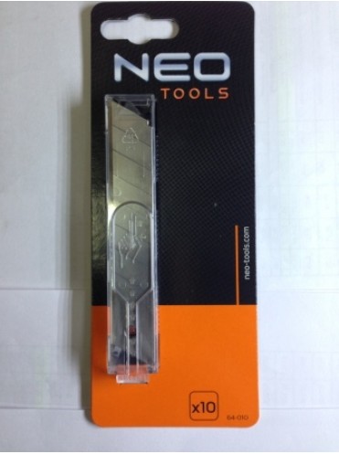 Лезо NEO змінні, що відламуються, 18 мм, набір 10 шт.