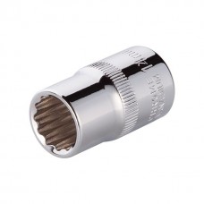 Головка дванадцятигранна 1/2", 14×38 мм, Cr-V STORM INTERTOOL ET-0214