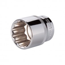 Головка дванадцятигранна 1/2", 30×44 мм, Cr-V STORM INTERTOOL ET-0230