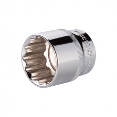 Головка дванадцятигранна 1/2", 32×44 мм, Cr-V STORM INTERTOOL ET-0232
