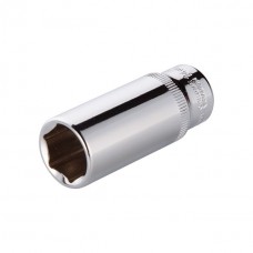 Головка шестигранна подовжена 1/4", 14×50 мм, Cr-V, STORM INTERTOOL ET-0464