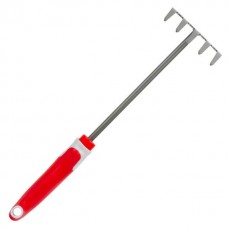 Граблі садові, 335×85 мм, комбінована рукоятка INTERTOOL FT-0032