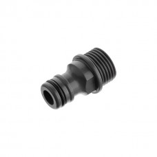 Адаптер для з'єднувача 1/2" з зовнішньою різьбою 1/2" INTERTOOL GE-1001