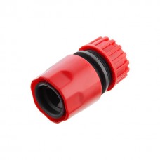 З'єднувач 1/2" з аквастопом для шланга 1/2" INTERTOOL GE-1019