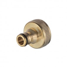 Адаптер латунний для з'єднувача 1/2" з внутрішньою різьбою 1", STORM INTERTOOL GE-1212