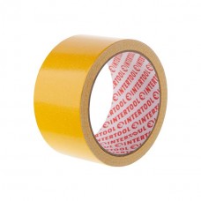 Скотч двухсторонний, 10 м, 50 мм, на тканевой основе INTERTOOL KT-0962
