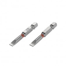 Комплект отверточных насадок, SL5, 1/4"×50 мм, S2, 2 шт., STORM INTERTOOL VT-0229