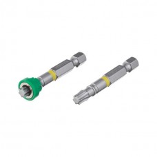 Комплект отверточных насадок, Torx T30 с ограничителем, 1/4"×50 мм, S2, 2 шт., STORM INTERTOOL VT-0232