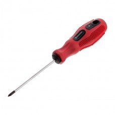 Отвертка крестовая, PZ0×75 мм, Cr-V INTERTOOL VT-3153