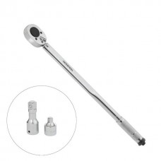 Ключ динамометричний 3/4", 70-420 Нм, перехідник 3/4"×1/2'', подовжувач 100 мм 3/4", STORM INTERTOOL XT-9010